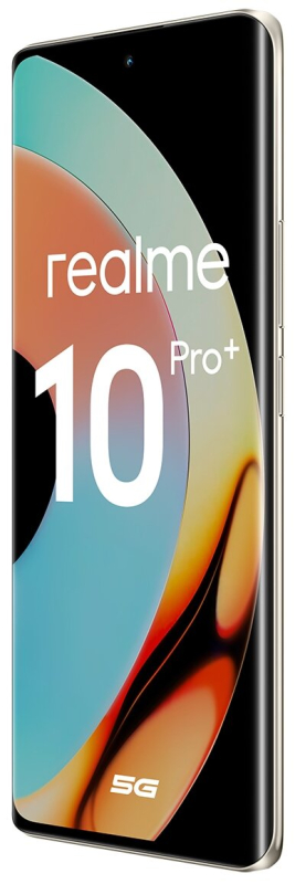 Купить Смартфон realme 10 Pro+ 5G 12/256 ГБ RU, 2 nano SIM, золотой